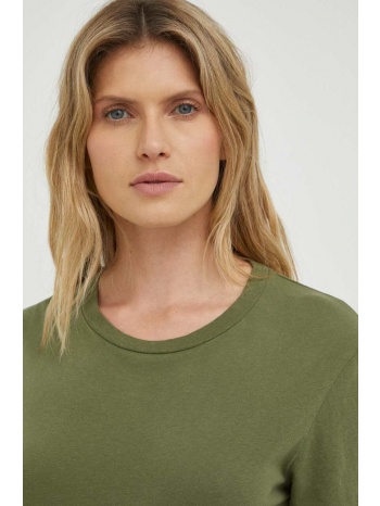 βαμβακερό μπλουζάκι american vintage χρώμα πράσινο 100%