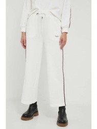 βαμβακερό παντελόνι pepe jeans bibi χρώμα: άσπρο κύριο υλικό: 100% βαμβάκι
προσθήκη: 100% πολυεστέρα