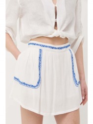 φούστα twinset χρώμα: άσπρο φόδρα: 100% βαμβάκι
υλικό 1: 100% βισκόζη
υλικό 2: 100% πολυεστέρας