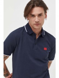 βαμβακερό μπλουζάκι πόλο hugo χρώμα: ναυτικό μπλε κύριο υλικό: 100% βαμβάκι
πλέξη λαστιχο: 99% βαμβά
