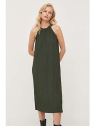 φόρεμα max mara leisure χρώμα: πράσινο 100% πολυεστέρας