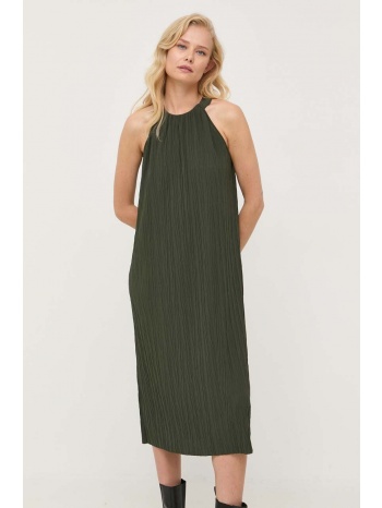 φόρεμα max mara leisure χρώμα πράσινο 100% πολυεστέρας