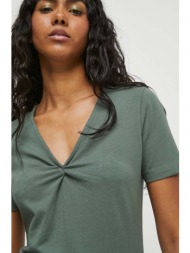 μπλουζάκι medicine χρώμα: πράσινο 93% βαμβάκι, 7% σπαντέξ