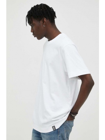 βαμβακερό μπλουζάκι g-star raw χρώμα άσπρο 100% βαμβάκι