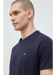 βαμβακερό μπλουζάκι napapijri χρώμα: ναυτικό μπλε κύριο υλικό: 100% βαμβάκι
πλέξη λαστιχο: 95% βαμβά