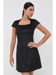φόρεμα guess χρώμα: μαύρο 90% πολυεστέρας, 10% σπαντέξ