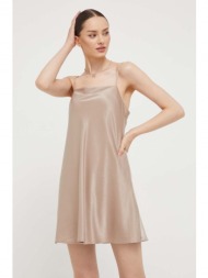 φόρεμα abercrombie & fitch χρώμα: μπεζ κύριο υλικό: 67% βισκόζη, 33% πολυεστέρας
φόδρα: 98% πολυεστέ