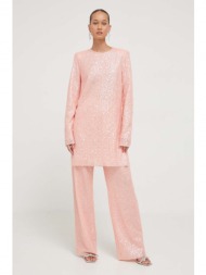 φόρεμα stine goya χρώμα: ροζ κύριο υλικό: 65% ανακυκλωμένος πολυεστέρας, 35% πολυεστέρας
φόδρα: 100%