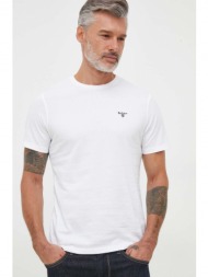 βαμβακερό μπλουζάκι barbour χρώμα: άσπρο κύριο υλικό: 100% βαμβάκι
πλέξη λαστιχο: 96% βαμβάκι, 4% σπ