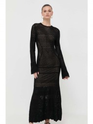 φόρεμα twinset χρώμα: μαύρο κύριο υλικό: 65% βισκόζη, 35% πολυαμίδη