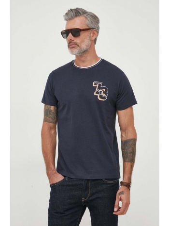 βαμβακερό μπλουζάκι pepe jeans willy χρώμα ναυτικό μπλε