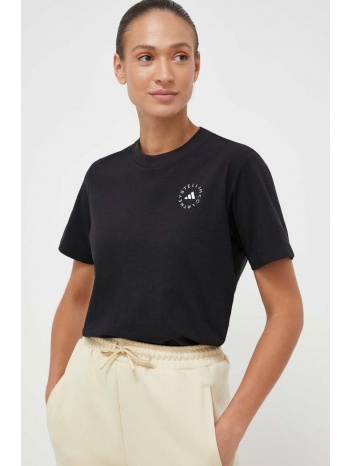 μπλουζάκι adidas by stella mccartney χρώμα μαύρο 40%
