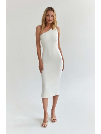 φόρεμα saint body χρώμα άσπρο 95% βισκόζη, 5% σπαντέξ