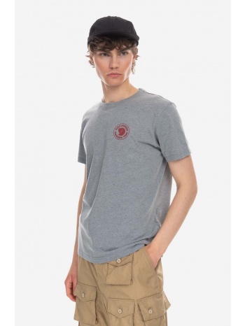 μπλουζάκι fjallraven χρώμα γκρι 60% βαμβάκι, 40%