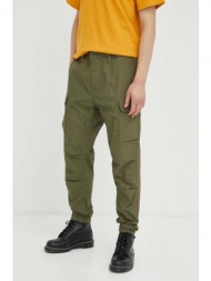 βαμβακερό παντελόνι g-star raw χρώμα: πράσινο κύριο υλικό: 100% βαμβάκι
φόδρα τσέπης: 50% οργανικό β