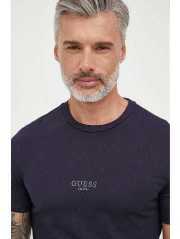 βαμβακερό μπλουζάκι guess χρώμα πορτοκαλί 50% βαμβάκι, 50%