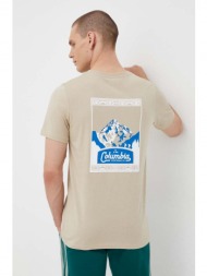 βαμβακερό μπλουζάκι columbia χρώμα: μπεζ κύριο υλικό: 100% οργανικό βαμβάκι
πλέξη λαστιχο: 97% οργαν