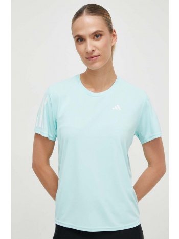 μπλουζάκι για τρέξιμο adidas performance own the run χρώμα