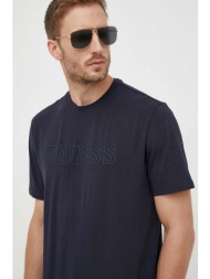μπλουζάκι guess χρώμα: ναυτικό μπλε 95% βαμβάκι, 5% σπαντέξ