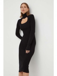 φόρεμα herskind wanted χρώμα: μαύρο 90% βαμβάκι, 10% νάιλον