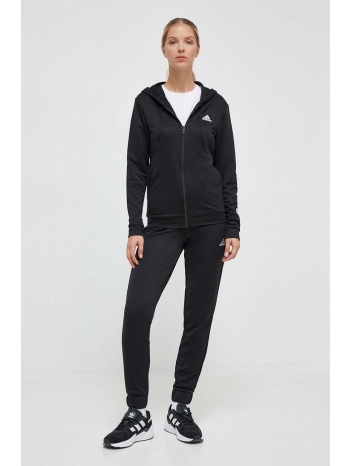 φόρμα adidas χρώμα μαύρο 100% ανακυκλωμένος πολυεστέρας