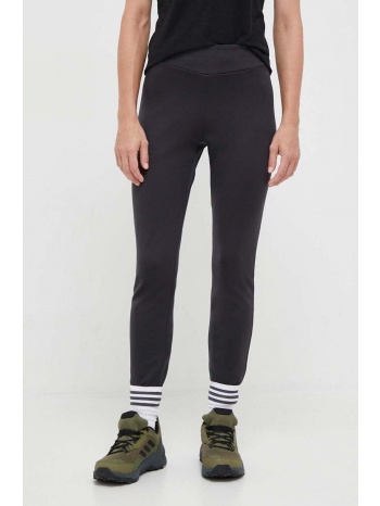 αθλητικό κολάν salewa fanes χρώμα μαύρο 61% πολυαμίδη, 39%