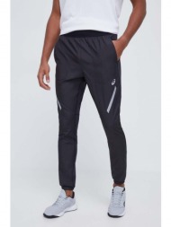 παντελόνι για τζόκινγκ asics χρώμα: μαύρο κύριο υλικό: 100% πολυεστέρας
φινίρισμα: 92% πολυεστέρας, 