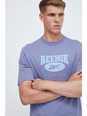 βαμβακερό μπλουζάκι reebok classic κύριο υλικό 100%