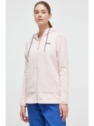 αθλητική μπλούζα columbia sweater weather χρώμα: ροζ, με κουκούλα κύριο υλικό: 100% πολυεστέρας
φόδρ