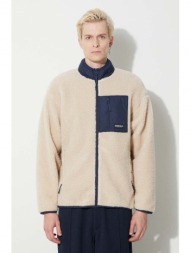μπλούζα gramicci sherpa χρώμα: μπεζ, g3fu.j061 υλικό 1: 100% πολυεστέρας
υλικό 2: 75% νάιλον, 25% po