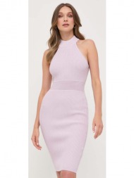 φόρεμα guess χρώμα: μοβ 89% ρεγιόν, 10% νάιλον, 1% σπαντέξ