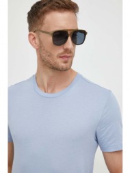 βαμβακερό μπλουζάκι polo ralph lauren 3-pack χρώμα: ναυτικό μπλε 100% βαμβάκι