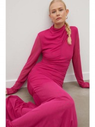 φόρεμα gestuz χρώμα: ροζ κύριο υλικό: 93% ανακυκλωμένος πολυεστέρας, 7% σπαντέξ
φόδρα: 100% πολυεστέ
