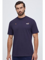 βαμβακερό μπλουζάκι puma ανδρικά, χρώμα: ναυτικό μπλε κύριο υλικό: 100% βαμβάκι
πλέξη λαστιχο: 97% β