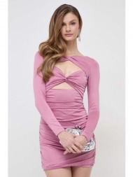 φόρεμα bardot χρώμα: ροζ κύριο υλικό: 95% νάιλον, 5% σπαντέξ
φόδρα: 100% πολυεστέρας