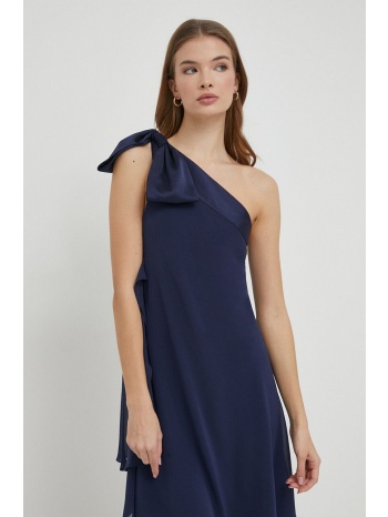 φόρεμα lauren ralph lauren χρώμα ναυτικό μπλε κύριο υλικό
