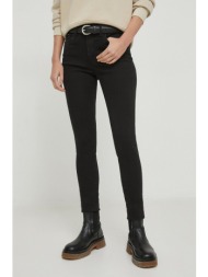 τζιν παντελονι pepe jeans χρώμα: μαύρο κύριο υλικό: 80% βαμβάκι, 17% πολυεστέρας, 3% σπαντέξ
φόδρα τ