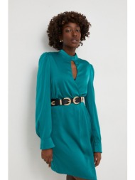 φόρεμα answear lab χρώμα: πράσινο 97% πολυεστέρας, 3% σπαντέξ