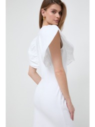 φόρεμα karl lagerfeld χρώμα: άσπρο κύριο υλικό: 48% βαμβάκι, 48% modal, 4% σπαντέξ
προσθήκη: 100% βα
