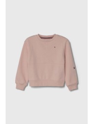 παιδική μπλούζα tommy hilfiger χρώμα: ροζ κύριο υλικό: 78% βαμβάκι, 22% πολυεστέρας
πλέξη λαστιχο: 9