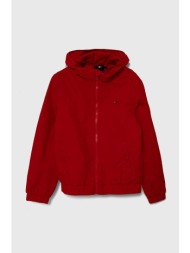 παιδικό μπουφάν tommy hilfiger χρώμα: κόκκινο κύριο υλικό: 100% ανακυκλωμένο πολυαμίδιο
φόδρα: 100% 