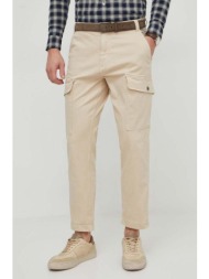 παντελόνι pepe jeans χρώμα: μπεζ κύριο υλικό: 98% βαμβάκι, 2% σπαντέξ
φόδρα τσέπης: 100% βαμβάκι