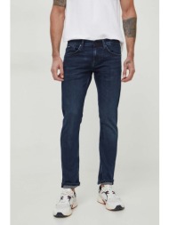 τζιν παντελονι pepe jeans χρώμα: ναυτικό μπλε κύριο υλικό: 79% βαμβάκι, 20% πολυεστέρας, 1% σπαντέξ
