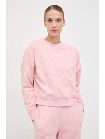 μπλούζα guess χρώμα ροζ κύριο υλικό 85% βαμβάκι, 15%