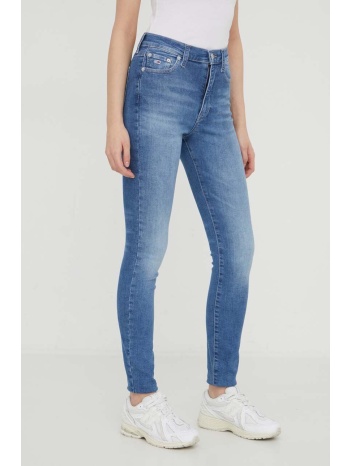 τζιν παντελονι tommy jeans sylvia 98% βαμβάκι, 2% σπαντέξ