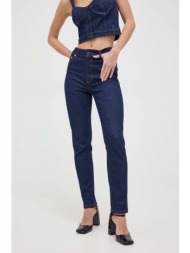τζιν παντελονι moschino jeans χρώμα: ναυτικό μπλε κύριο υλικό: 99% βαμβάκι, 1% σπαντέξ
φόδρα: 65% πο