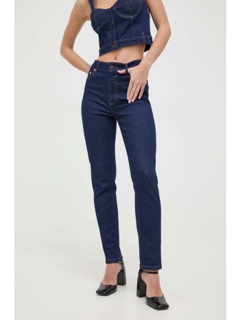 τζιν παντελονι moschino jeans χρώμα ναυτικό μπλε κύριο
