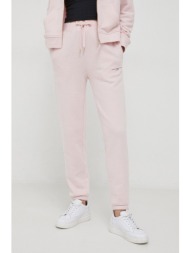 παντελόνι φόρμας tommy hilfiger χρώμα: ροζ κύριο υλικό: 66% βαμβάκι, 34% πολυεστέρας
πλέξη λαστιχο: 