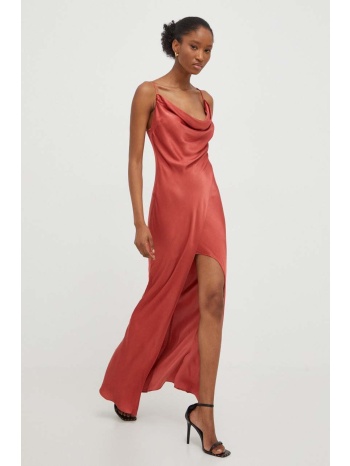 φόρεμα answear lab χρώμα ροζ 58% ρεγιόν, 42% βισκόζη