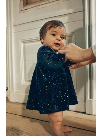 φόρεμα μωρού konges sløjd χρώμα ναυτικό μπλε 95%